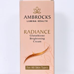 Ambrocks Radiance Glutathione Brightening Cream – For Luminous & Even Tone Skin (60gm)